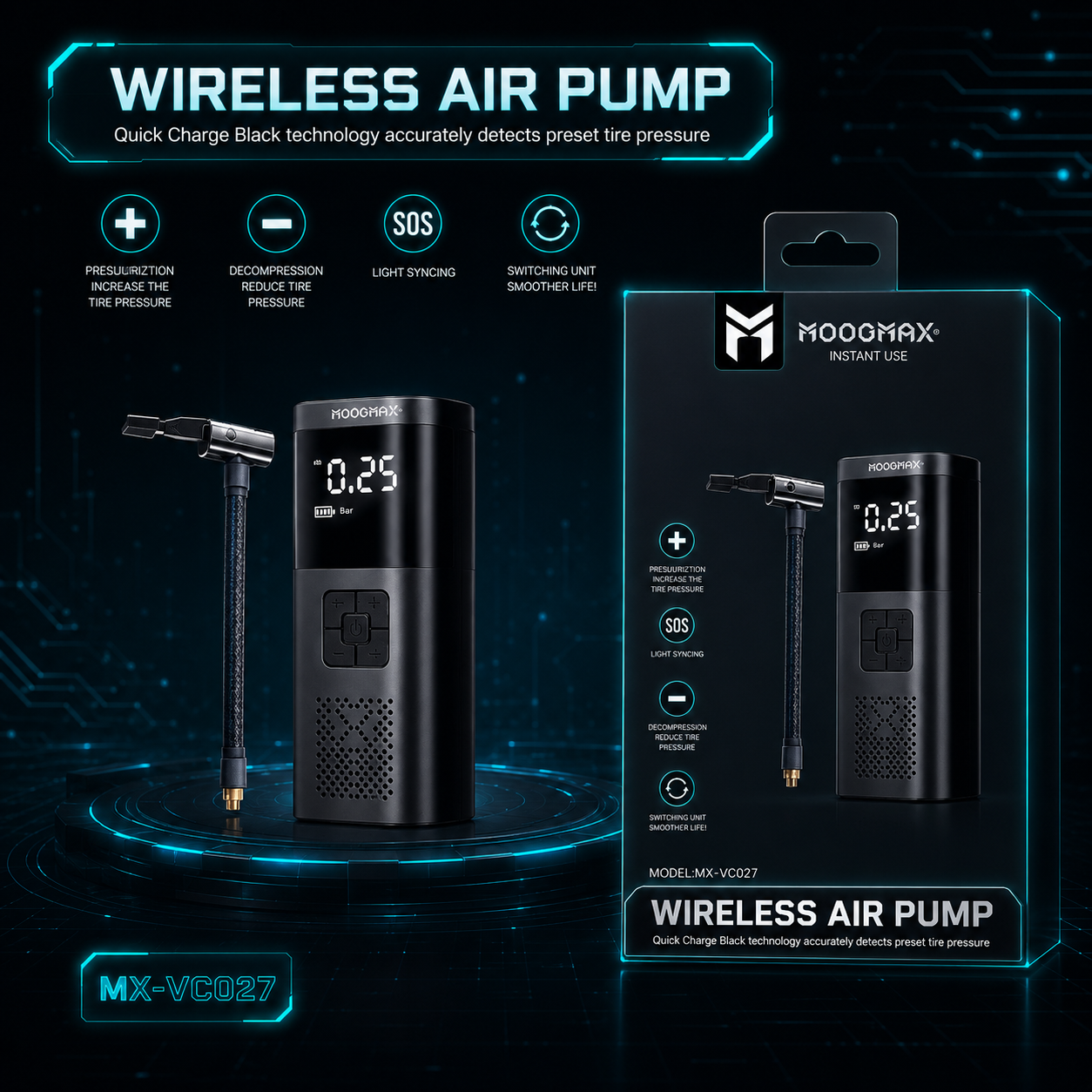 Moogmax - Portable Air Compressor (Original) ©